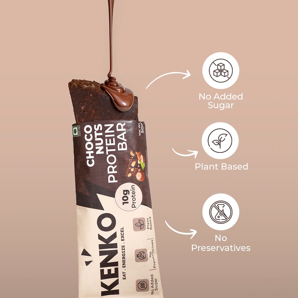 Choconuts - 10g Protein Bar | The Kenko Foods