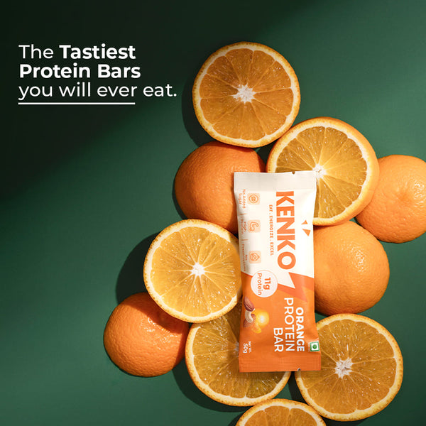 Kenko Orange Protein Bar – 10g Protein